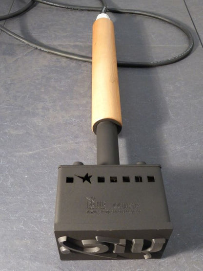 Hochleistungsbrennstempel 120 x 80 mm - 1260W wechselbar ohne Gravurplatte