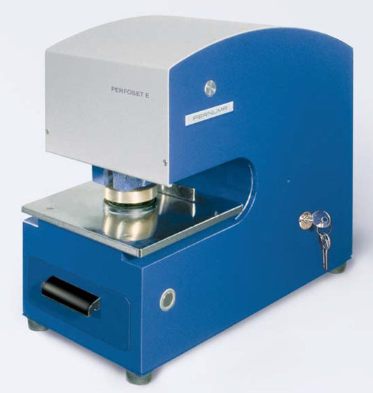 Perfoset E/P  inklusive Logogravur in Messing