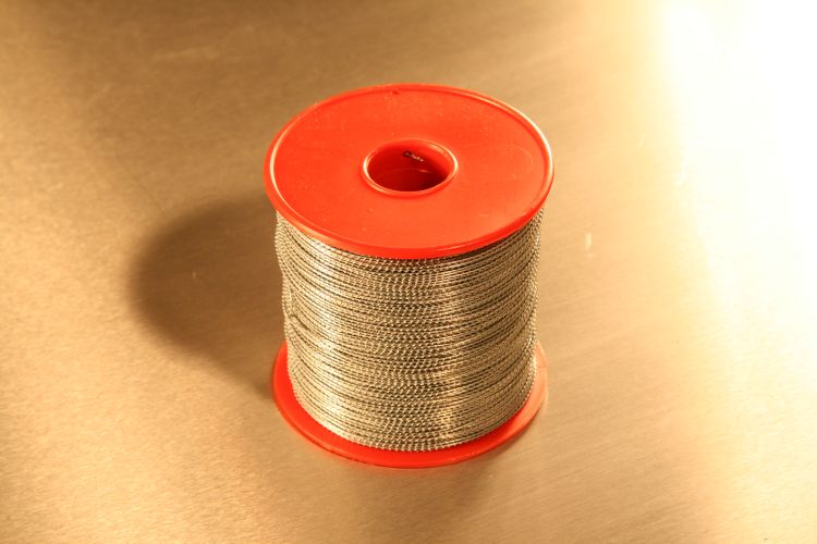 Plombendraht verzinkt 0,3/0,5 mm, Spule 1kg, ca. 400m