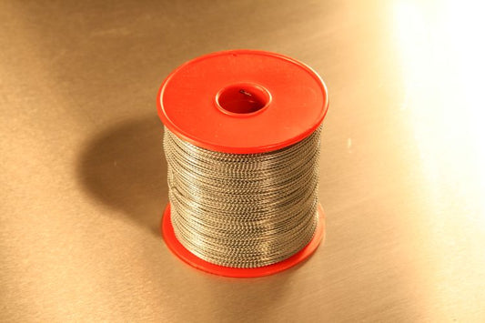 Plombendraht verzinkt 0,3/0,5 mm, Spule 1kg, ca. 400m