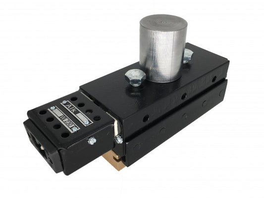 Brennstempel S155Z, 150 x 50 mm - 600W mit Zapfen für Bohrständer mit Gravur